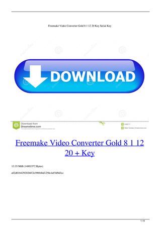 Freemake Video Converter Key 4.1.11.107 Final Crack Full Version